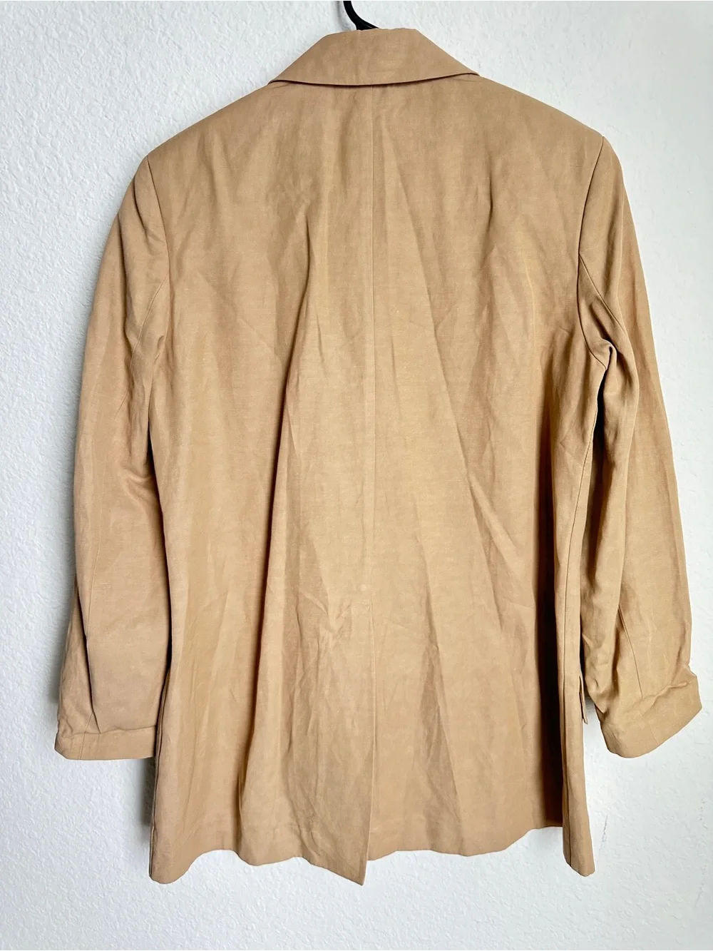 Purification Garcia women’s Blazer EU 38 US 8 beige linen blend